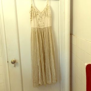 Free People Fairy Gauze Midi Dress Size Small
